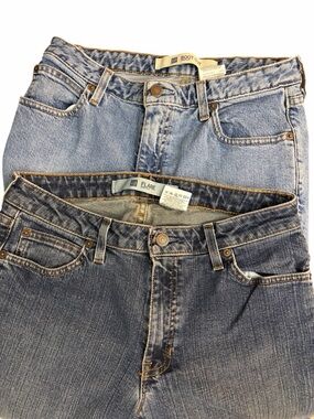 GAP Bootcut & Flare Jeans Womens Size 8 Regular Denim Bundle 2 Pair